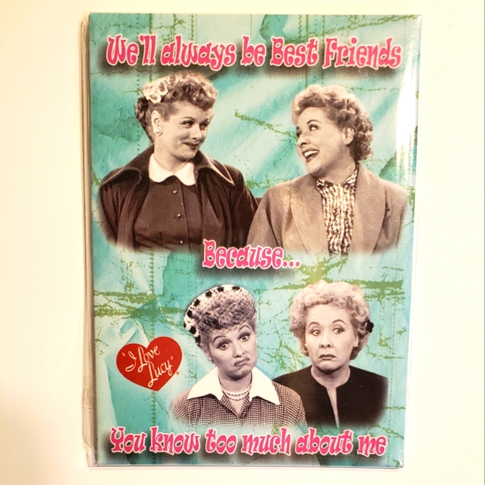 I Love Lucy "Best Friends" Magnet